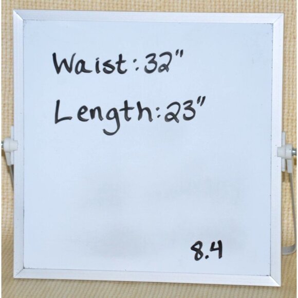 Vintage George Ladies Blue Green Floral A-Line Knee Length Skirt Size 12 Casual - Picture 8 of 8